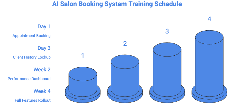 AI Salon Booking System Training Schedule