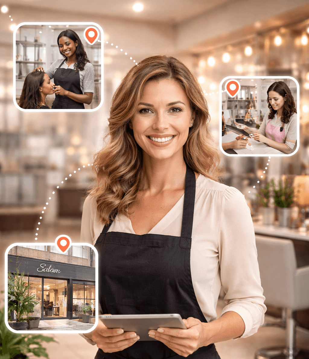 Salon Owner Managing Multiple Salon Outlets